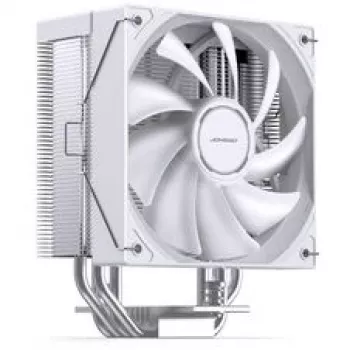 CPU-koeler Jonsbo CB40 WHITE ARGB, PWM-regeling, ARGB-verlichting, compacte tower, wit