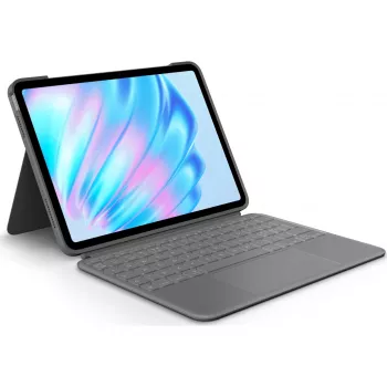 Logitech Combo Touch toetsenbord QWERTY Deens Fins Noors Zweeds Smart Connector grijs
