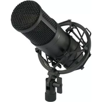 Studiomicrofoon Renkforce CU-4 USB bedraad met kabel en spin, condensator, USB-aansluiting