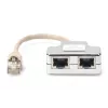 Patchkabel-adapter Digitus CAT 5e afgeschermd 1:1