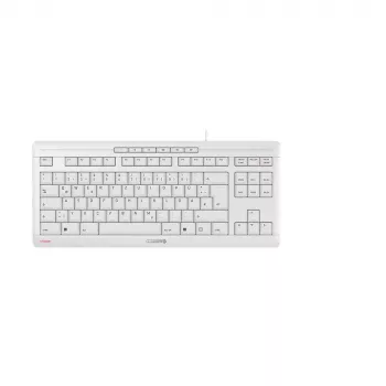 CHERRY STREAM TKL toetsenbord universeel USB QWERTZ Duits wit