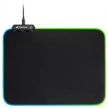 1337 RGB V2 Gaming Mat 360, gaming-muismat zwart