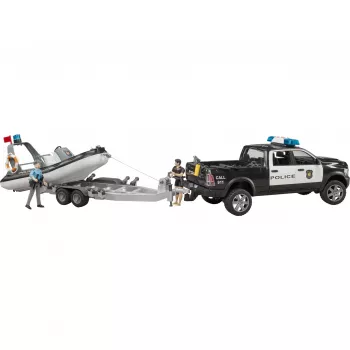 Dodge RAM 2500 Police pickup met boot