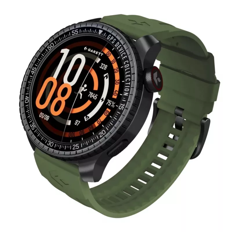 Smartwatch Garett Compass GPS zwart — Garett Compass GPS smartwatch, zwart