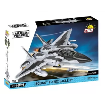 Cobi bouwstenen Boeing F-15EX Eagle II modelset COIB-5900, verzamelbare schaalbouwset