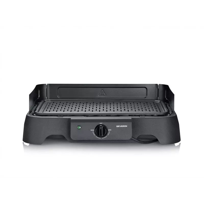 SEVERIN PG 8595 tafel-elektrogrill — 2000 W, rechthoekig grilloppervlak, zwart