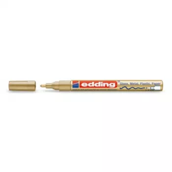 Edding 751 goud marker goud wit 1 mm