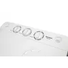 Halfautomatische wasmachine Ravanson XPB-700 — bovenlader, 4 kg capaciteit, 1400 tpm centrifugeren, wit