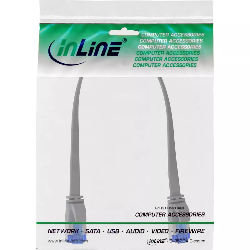 S-Conn 75713 netwerkkabel grijs 3 m Cat6a S/FTP (S-STP) (75713)