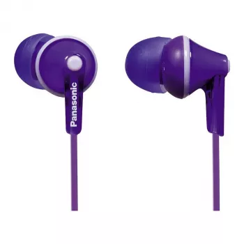 Panasonic RP-HJE125E - in-ear - 200 mW - bedraad - 3,5 mm - 1,1 m (RP-HJE125E-V)