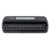 Batterijlader everActive NC-1200 – universele 12-voudige lader voor AA/AAA, 12 V ingang, zwart
