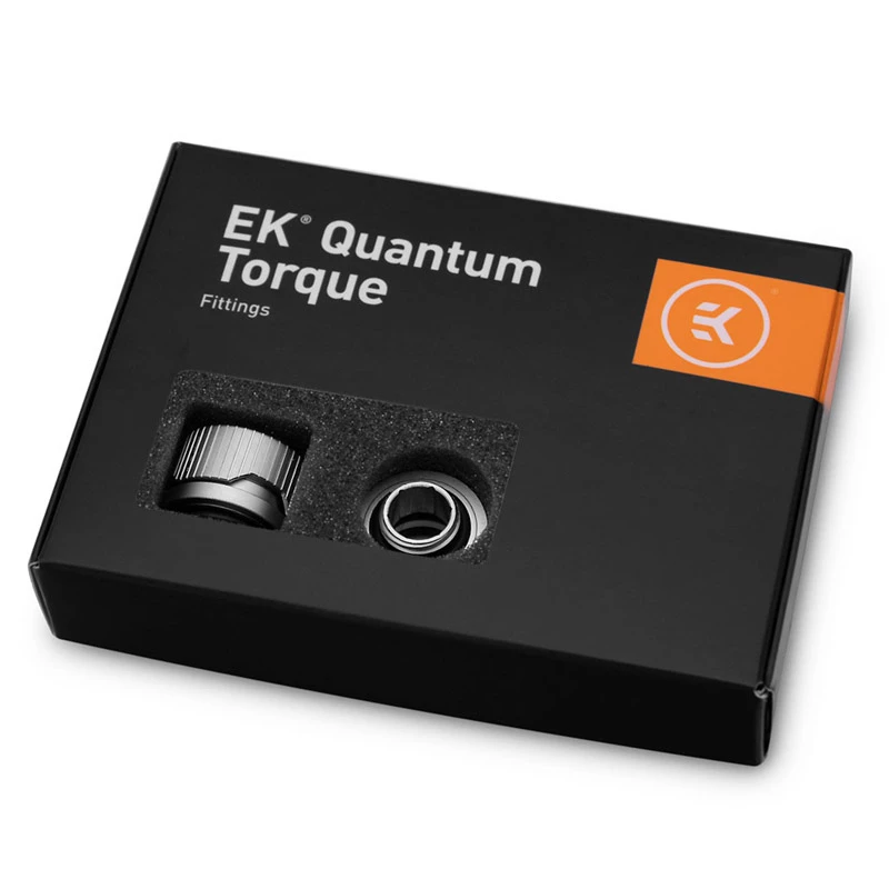 EK Water Blocks EK-Quantum Torque HDC 14 - 6-pack, satin titanium