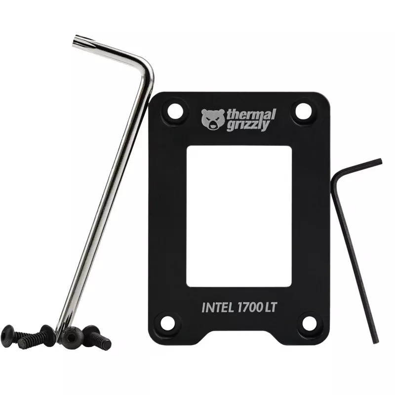 Thermal Grizzly CPU Contact Frame Intel 1700 LT — montageframe voor Intel LGA 1700