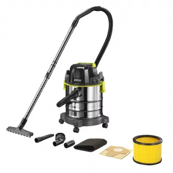 RYOBI R18WDV-0 stofzuiger 18V One+ zwart, groen