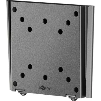Goobay tv-wandbeugel caravan FIXED (S), zwart (74414)