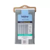 Douchegordijn Beldray LA028268LGRYUFFEU7 Antibac grijs – antibacterieel badgordijn, standaardformaat