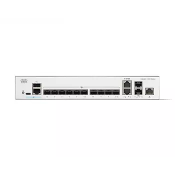 Netwerkswitch Cisco Catalyst C1300-12XS Managed L2/L3, 12 x 10Gb SFP+, 240 Gbit/s, 16k MAC, rackmontage, grijs