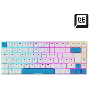 Sharkoon SKILLER SGK50 S3 PBT-toetsenbord gaming USB QWERTZ Duits wit