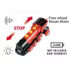 BRIO 33592 batterijtrein zwart/rood