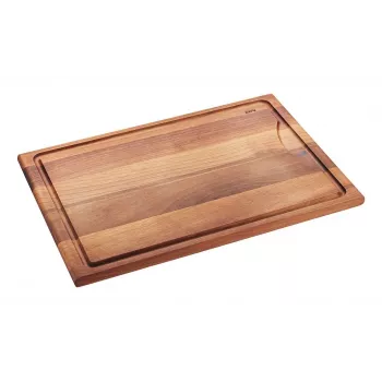 Gefu ENNO snijplank groot met sapgroef, walnoot hout