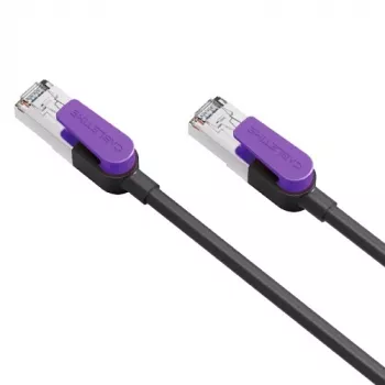 Netwerk-patchkabel CABLETIME Cat8 S/STP, 1 m, zwart