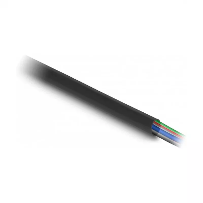 DeLOCK PVC-isolatieslang 3 m x 6 mm zwart