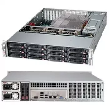 Serverbehuizing Supermicro 826BAC4-R920LPB Rack zwart