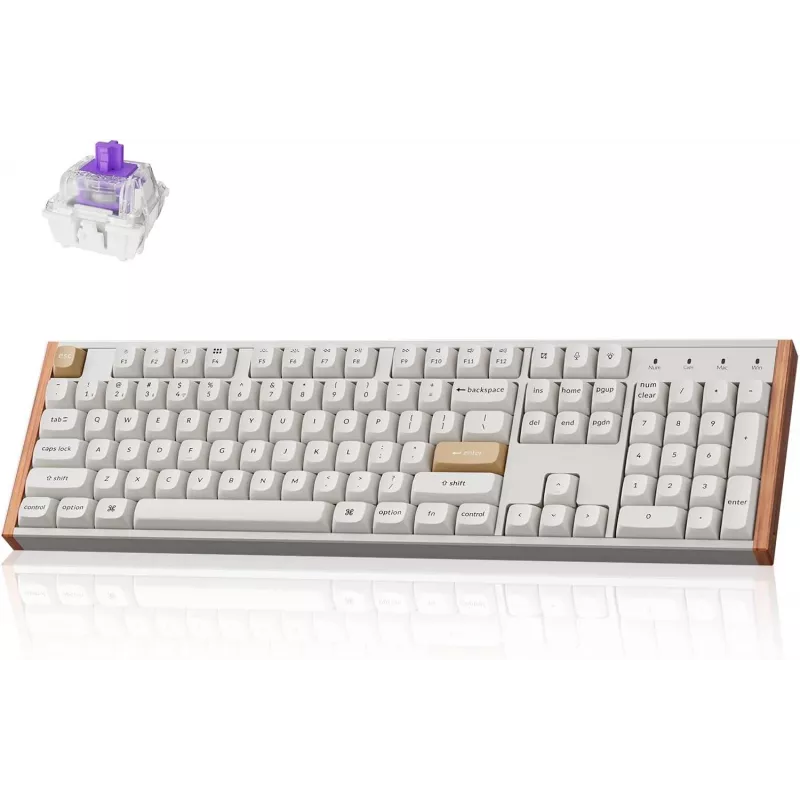 Toetsenbord Wrl K10 HE Special ED/wit K10H-Q1 Keychron