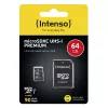 Geheugenkaart Intenso 64GB MicroSDXC UHS-I Class 10 3423490