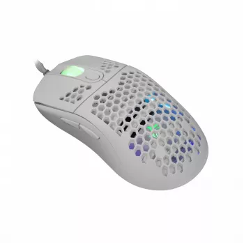 Muis White Shark GALAHAD wit USB Type-A