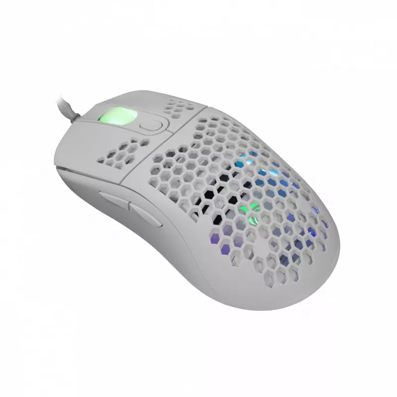 Muis White Shark GALAHAD wit USB Type-A