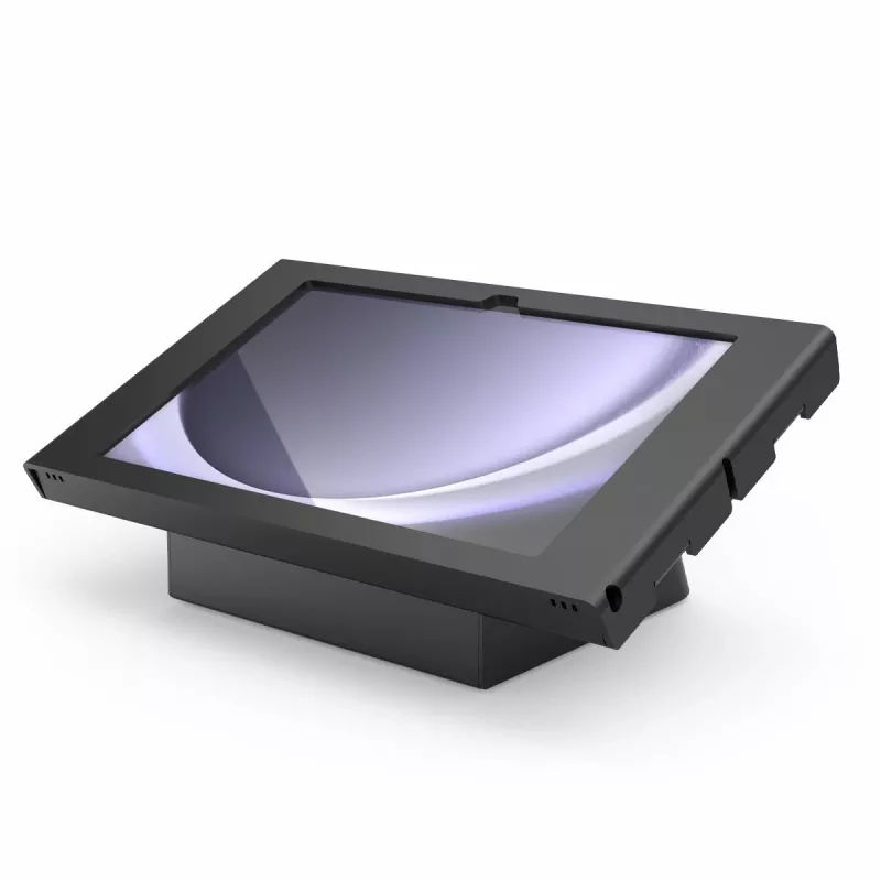 Compulocks 341B510APXB Surface Go 1–4e generatie Apex-behuizing AV-conferentiecapsule, montageset, afsluitbaar, wand-/tafelmontage, zwart