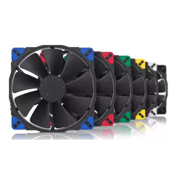 Noctua NF-A20 PWM CH.BK.S — 200 mm PWM behuizingsventilator, 12 V, 350–800 tpm, 146,9 m³/u, SSO-lager