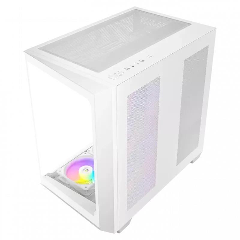 Antec C5 - Midi-tower - PC - Wit - ATX - ITX - Micro-ATX - Glas - Kunststof - Staal - 3x 120 mm (0-761345-10034-2)