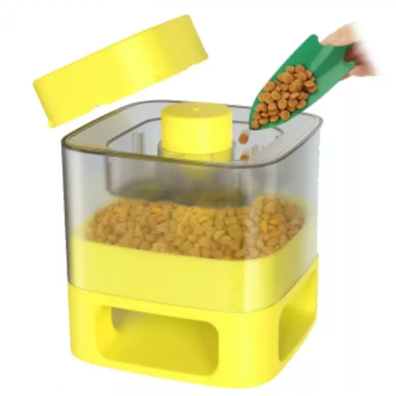 Doggy Village MT7130Y auto-buffet voor huisdieren geel