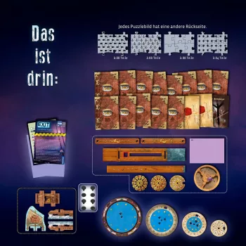 Kosmos EXIT - Het spel puzzel 14 stuks