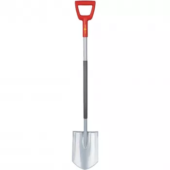 Spade WOLF-Garten ASP-D staal rood 1230 mm