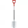 Spade WOLF-Garten ASP-D staal rood 1230 mm