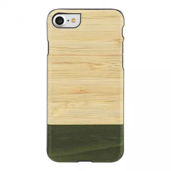 Telefoonhoesje man and wood voor iPhone 7/8 – bamboebos zwart