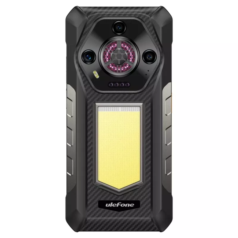 Rugged smartphone UleFone Armor 30 4G met Helio, 12 GB RAM, 512 GB opslag, zwart, energieklasse A