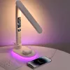 Tafellamp Hawk HW-LAMP03 wit RGB — verstelbare led-bureaulamp met RGB-verlichting