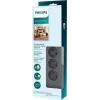 Philips SPN3140A/60 stekkerdoos met overspanningsbeveiliging, 4 contacten, 2 m