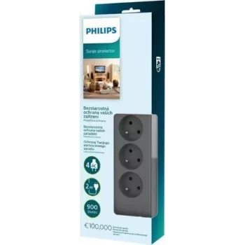 Overspanningsbeveiliging Philips SPN3140A/60 — 14 stopcontacten, 60 Hz