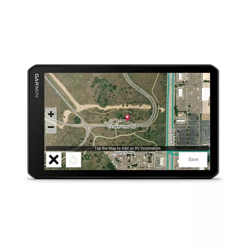 Garmin CamperCam 795 010-02728-10 navigatiesysteem, 17,6 cm (6,95") TFT-aanraakscherm, 1024 x 600, microSD, zwart