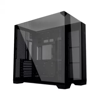 PC-behuizing Lian Li O11 VISION COMPACT Tower zwart