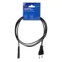 Savio CL-100 stroomkabel zwart 1,8 m IEC type E (3,4 mm, 3,1 mm) IEC C7
