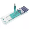 Mop Leifheit 55049 microvezel mop voor laminaat, tegels en hout, grijs/turquoise