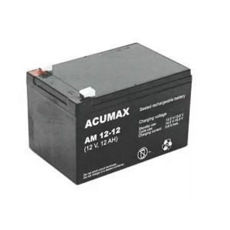 12V 12AH Vrla AM12-12 Acumax Emu accu