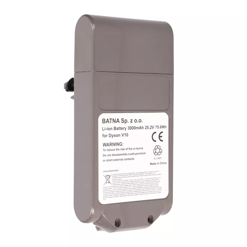 Batterij voor Dyson stofzuiger V10 25.2V 3000mAh