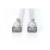slank patchkabel DIGITUS CAT6A F-FTP, 7 m, grijs, RJ-45–RJ-45, 10 Gbit/s